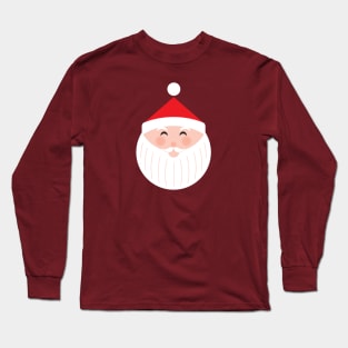 Jolly Cute Santa Long Sleeve T-Shirt